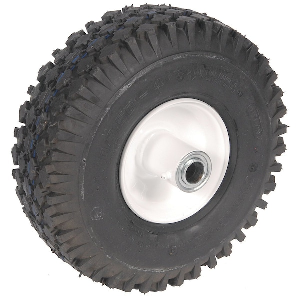 WHEEL-STUD, 4.1X3.5X4, WHITE, FP 10.25" x10.25" x4.6"
